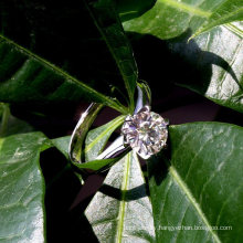 Hot Sales Classic 925 Silver 1CT Moissanite Ring